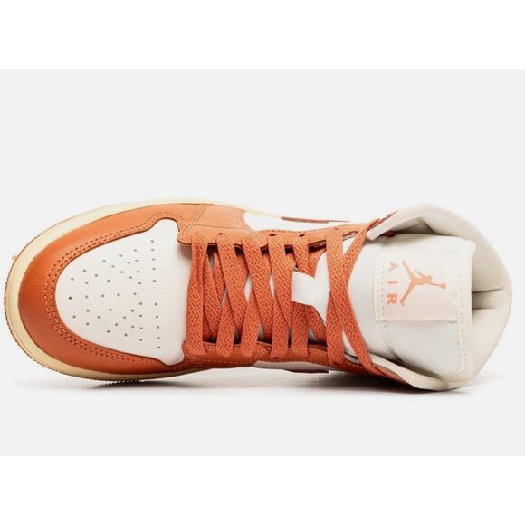 Size 8 - Women's Nike Air Jordan 1 Mid Madder Root BQ6472-180 - Picture 3 of 7